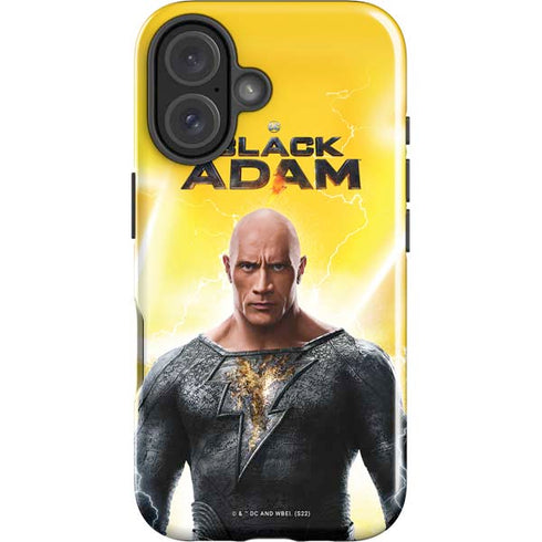 DC Comics Black Adam Movie Charcater Poster iPhone 16 Plus Impact Case